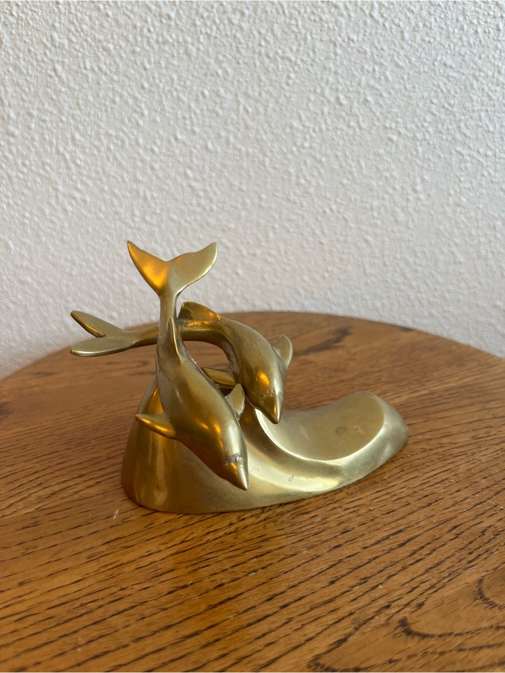 Brass Dolphin Figurine